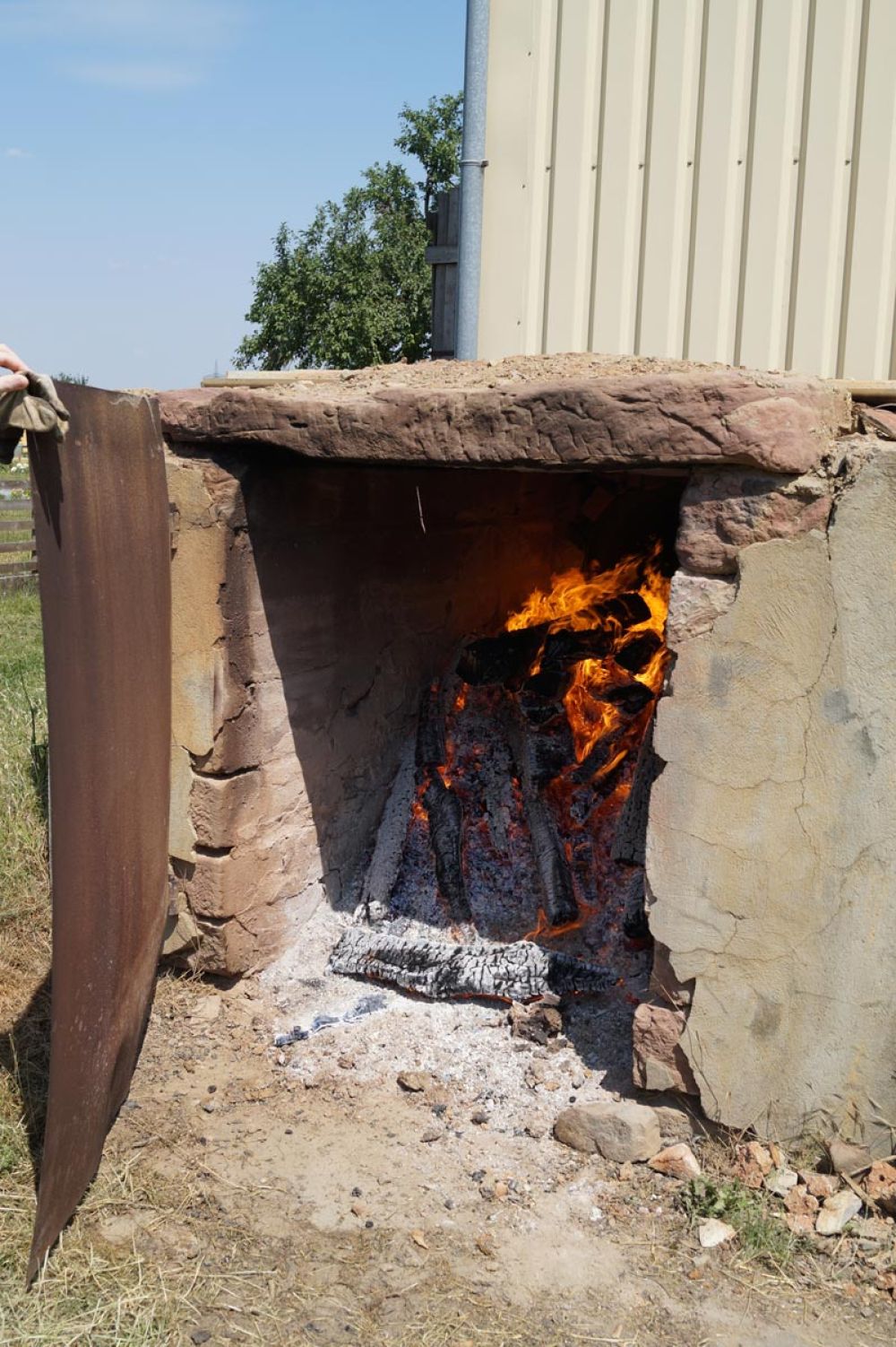 Das Darren (mit Buchenholz)